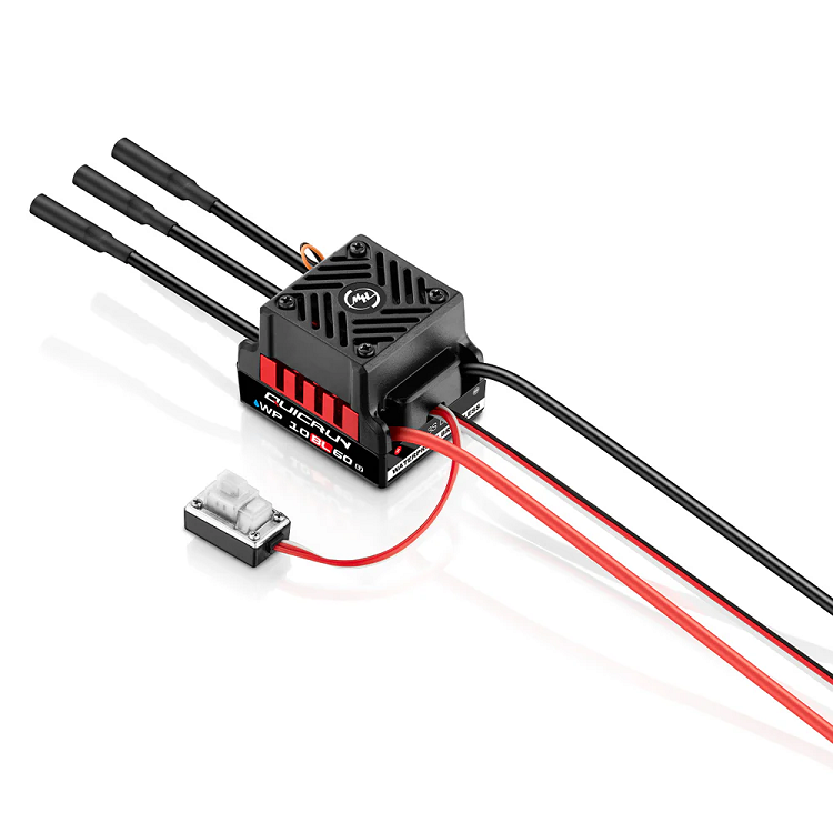 HOBBYWING Quicrun 10BL60 G2 60A Sensorless Brushless ESC 2-3S - HW30107300