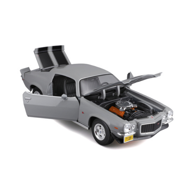 MAISTO 1971 Chevrolet Camaro Grey Metallic 1:18 - 31131GRE