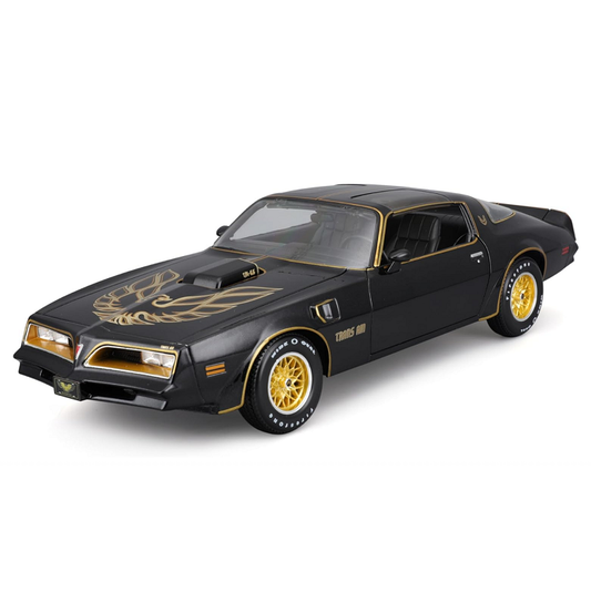 MAISTO 1978 Pontiac Firebird Trans-Am Metallic Black 1:18 - 31464BLK