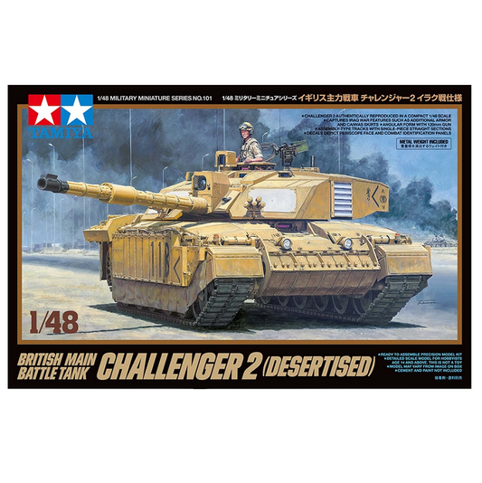 TAMIYA British Challenger 2 Desert Tank 1:48 - 32601
