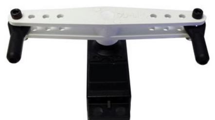 DUBRO 24T Double Ended Dual Servo Horn suit Old Hitec/ Command 1pc - DBR3346