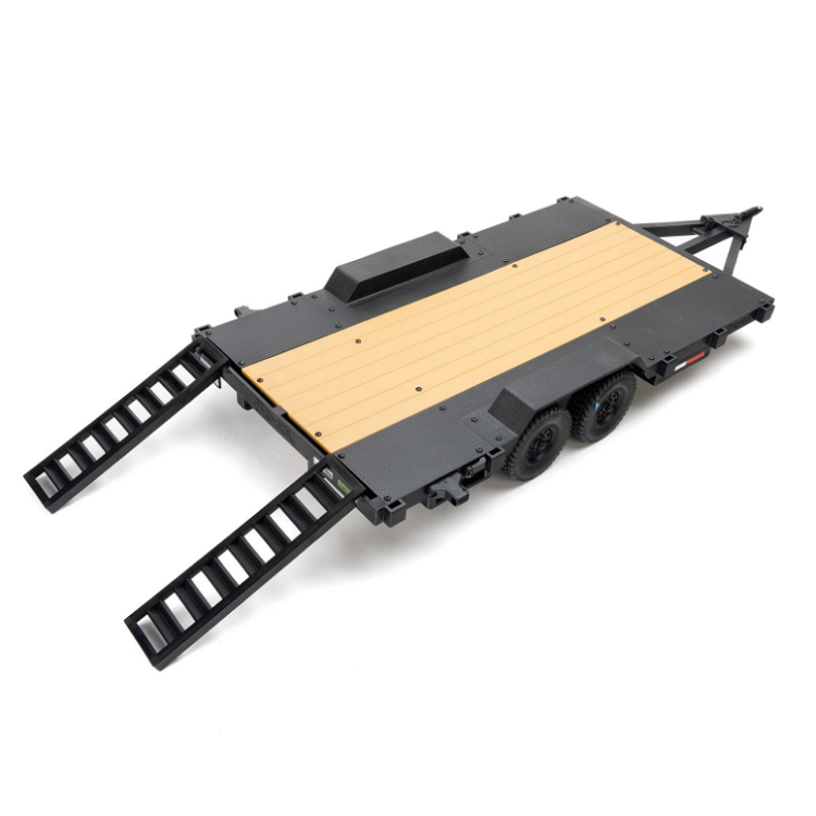 AXIAL SCX10 1:10 Flat Bed Vehicle Trailer - AXI-3409