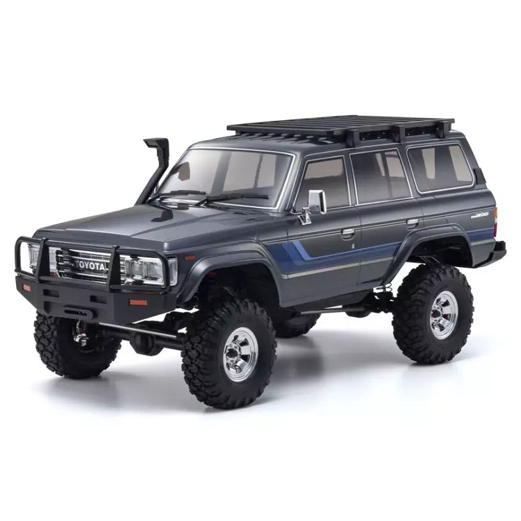 KYOSHO KC10 Toyota Land Cruiser 60 Series Silver 1:10 Crawler w/ 2.4Ghz Radio - 34801T2
