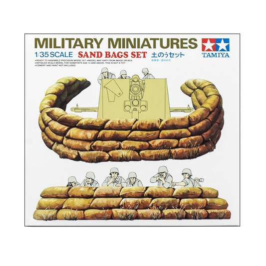 TAMIYA Sand Bag Set 48pcs 1:35 - 35025