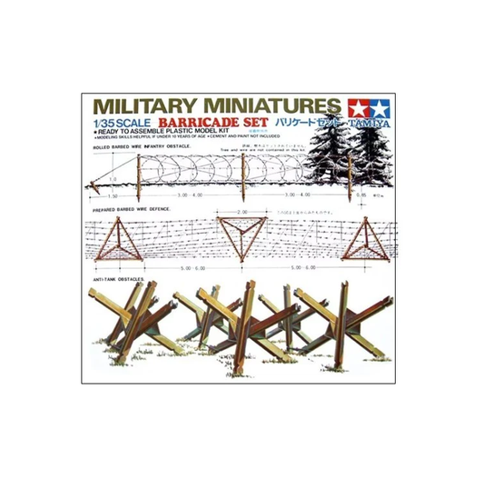 TAMIYA Barricade Set Kit 1:35 - 35027