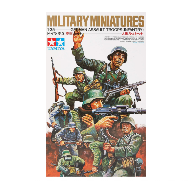 TAMIYA German Assault Troops WWII 1:35 - 35030