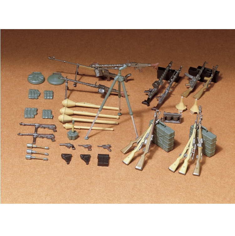 TAMIYA German Infantry Weapons Set Kit 1:35 - 35111