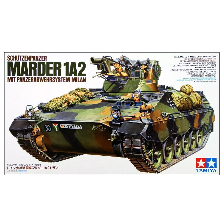 TAMIYA German Marder 1A2 Tank 1:35 - 35162