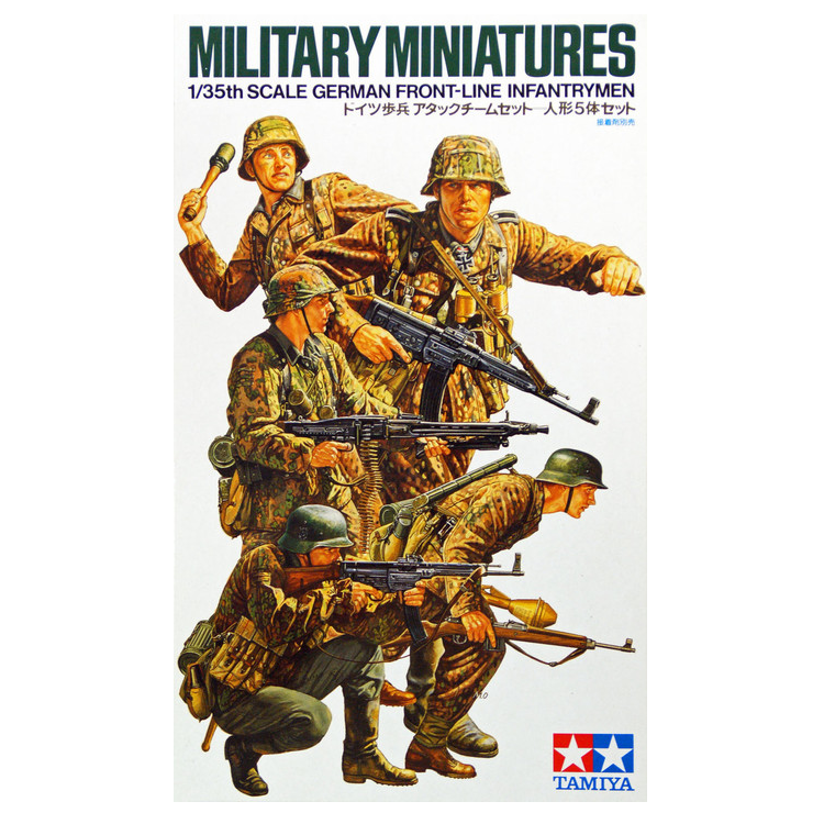 TAMIYA German Frontline Infantry WWII 1:35 - 35196
