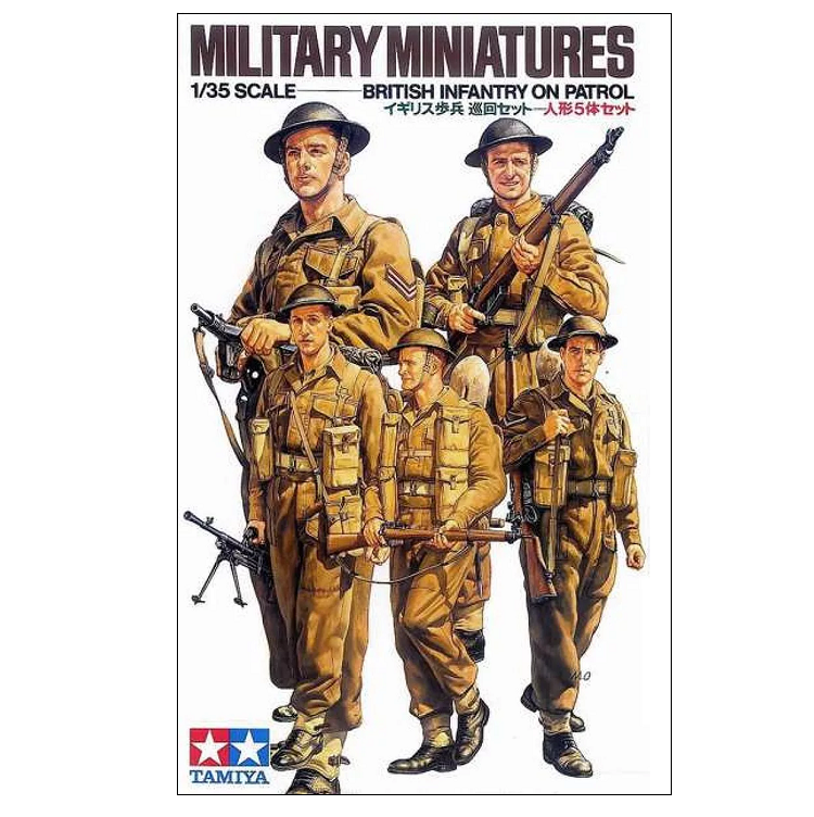 TAMIYA British Infantry On Patrol WWII 1:35 - 35223