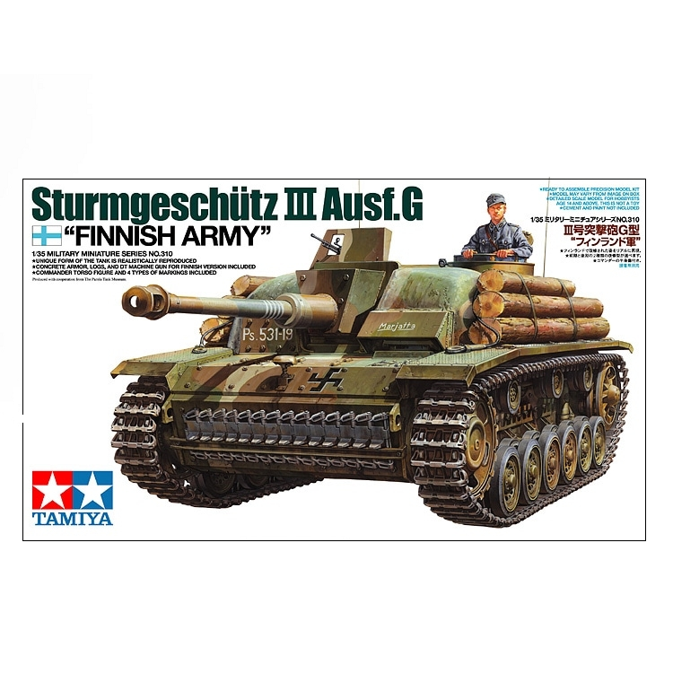 TAMIYA Finnish Sturmgeschutz III Ausf.G 1:35 - 35310