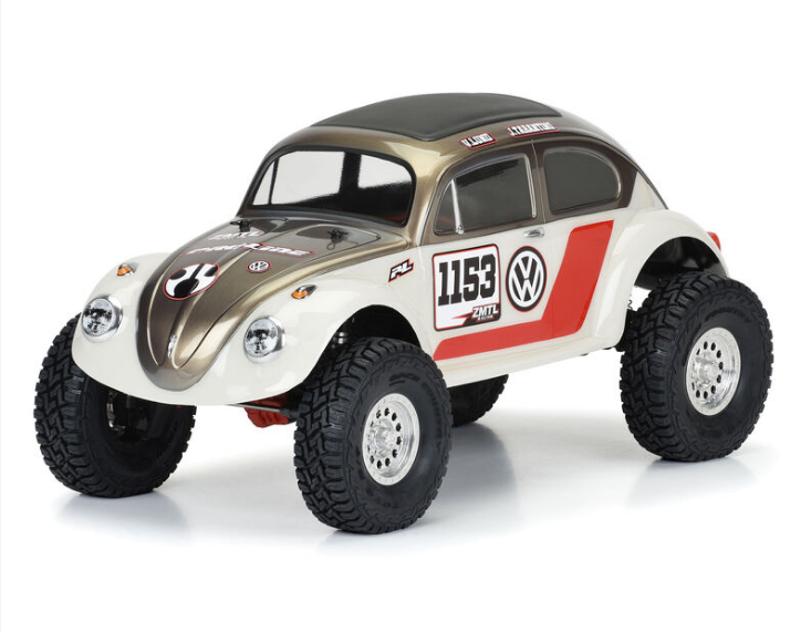 PROLINE VW Beetle Clear Body 1:10 Suit 12.3in Crawlers - PRO359500