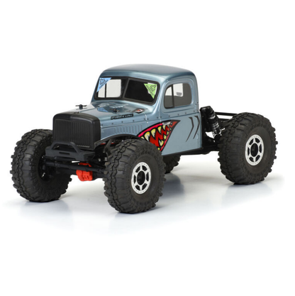 PROLINE Comp Wagon Clear Body Shell suit 12.3in (313mm) Wheelbase Crawlers Cab Only - PRO360600