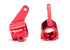 TRAXXAS Steering Blocks Red Aluminium w/ 5x11x4mm Bearings - 3636X
