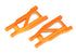 TRAXXAS HD Fr/Rr L/R Lower Suspension Arms Orange 2pcs - 3655T