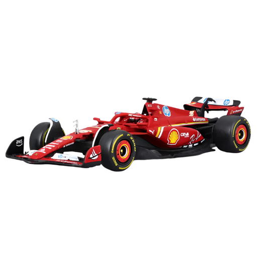 BBURAGO F1 2024 Ferrari SF-24 Imola GP #16 Leclerc with Helmet 1:43 -  36843L