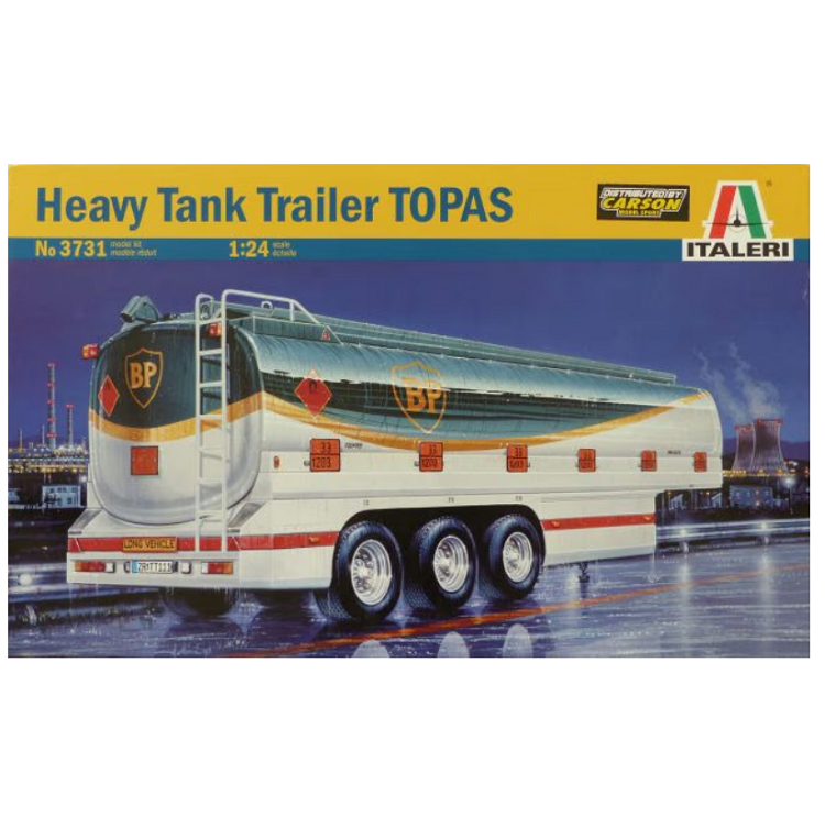 ITALERI Heavy Tanker Trailer Topas 1:24 - 3731S