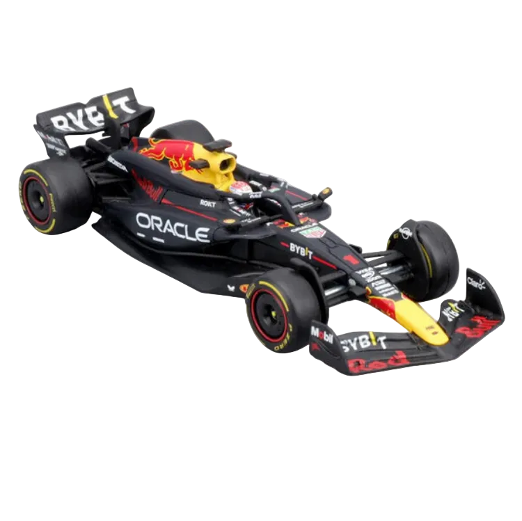 BBURAGO F1 2024 Red Bull Racing RB20 #1 Verstappen with Helmet 1:43 - 38098V