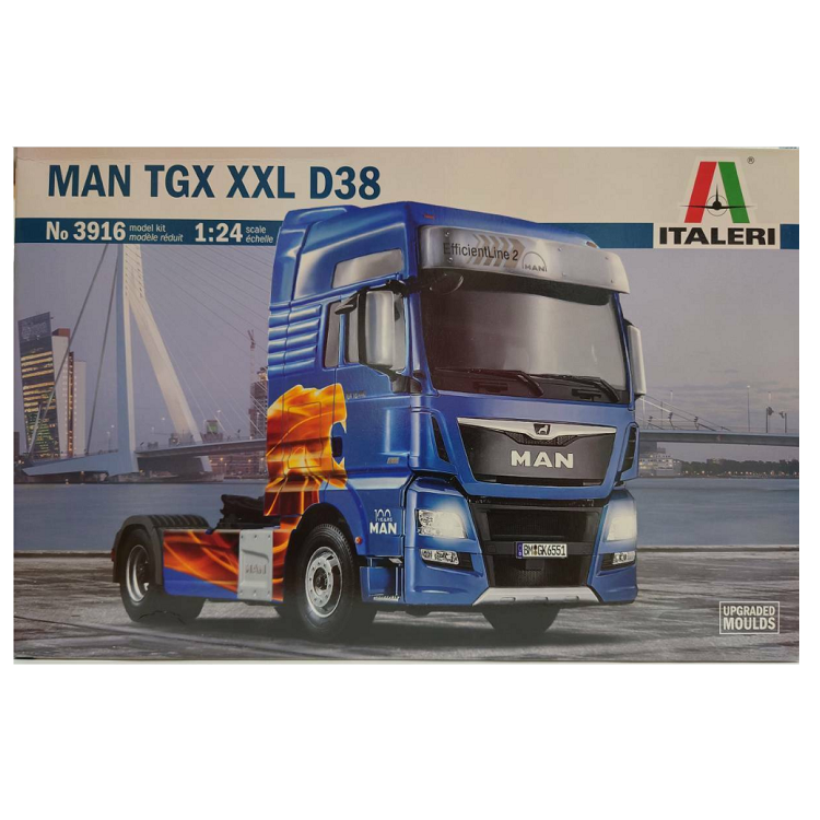 ITALERI MAN TGX XXL D38 Truck Kit 1:24 - 3916S