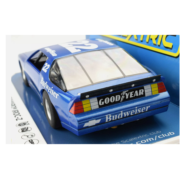 SCALEXTRIC Chevy Camaro IROC-Z Blue - C4145