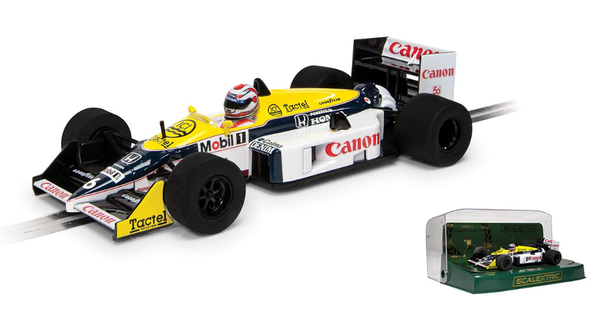 SCALEXTRIC Williams FW11 Nelson Piquet 1987 World Champion - C4309