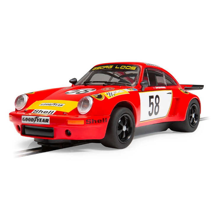 SCALEXTRIC Porsche 911 3.0 RSR Georg Loos Racing - GTS Winner 1975 LeMans - C4594