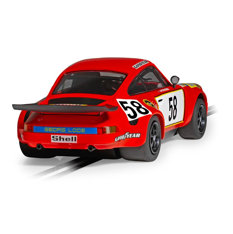 SCALEXTRIC Porsche 911 3.0 RSR Georg Loos Racing - GTS Winner 1975 LeMans - C4594
