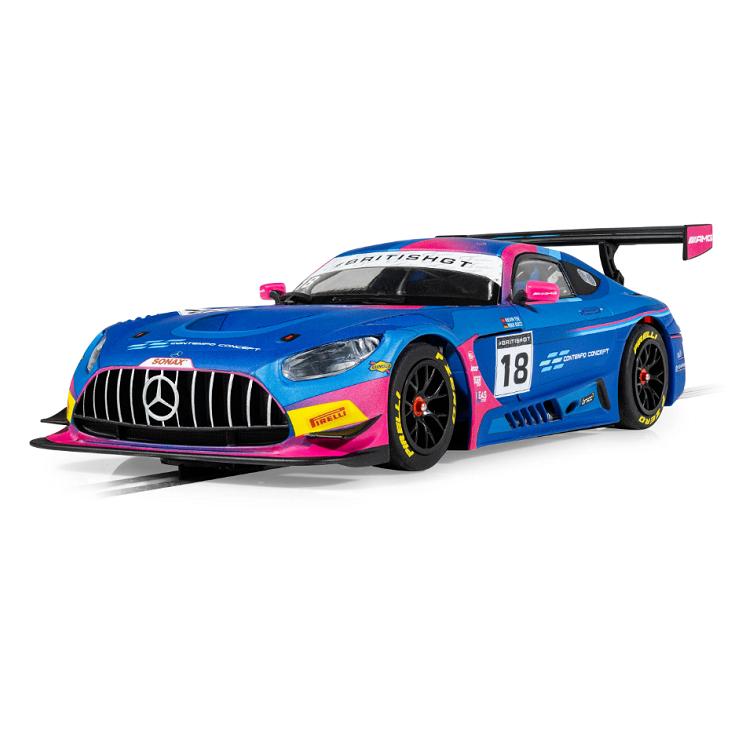 SCALEXTRIC Mercedes AMG GT3 British GT 2024 2SEAS Motorsport - C4623