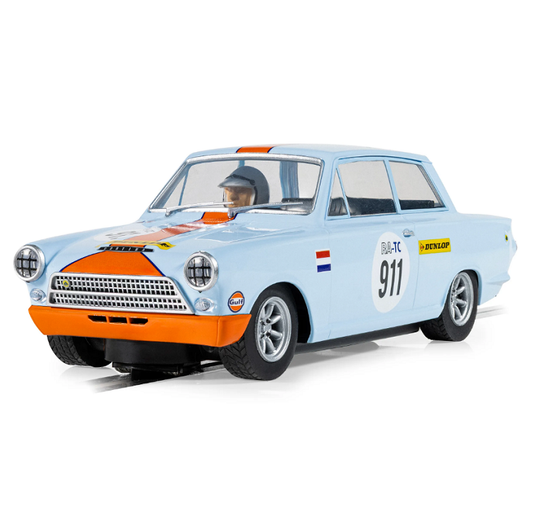 SCALEXTRIC Ford Lotus Cortina Gulf Edition - C4669