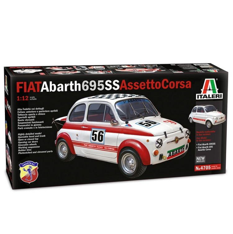 ITALERI Fiat Abarth 695 SS 1:12 - 4705S