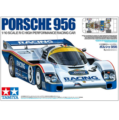 TAMIYA 1983 Porsche 956 LeMans Group C Kit 1:10 - 47508