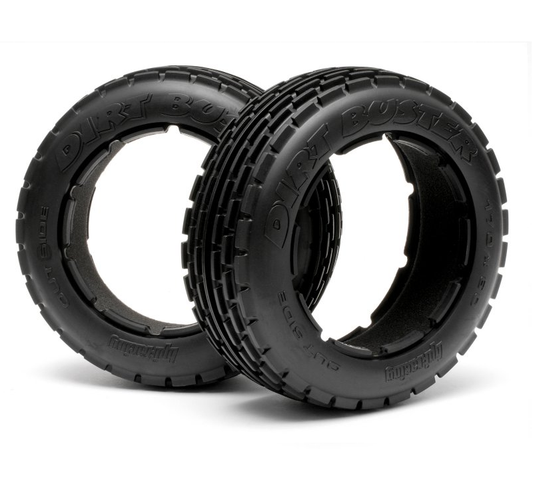 HPI Dirt Buster Fr Rib Tyres 170x60mm M Compound suit Baja 5B 2pcs - HPI-4831