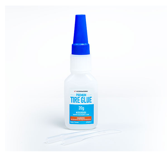 KOSWORK Tyre Glue Thin w/ Needle Cap & Tips 20g - KOS50101