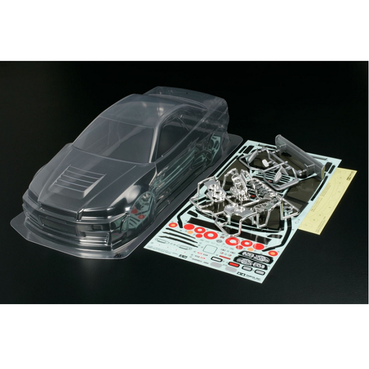 TAMIYA Nismo R34 GT-R Z-Tune Clear Body Shell 190mm - 51246