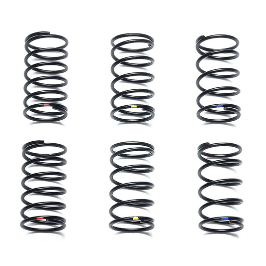 TAMIYA Shock Springs Blue/ Red/ Yellow suit 1:10 Touring 6pcs - 53163