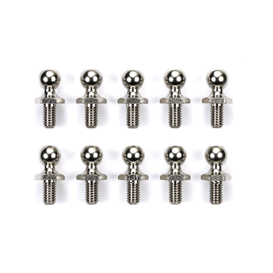 TAMIYA 5mm Aluminium Ball Connectors 10pcs - 53284