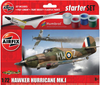 AIRFIX Hawker Hurricane Mk.1 Starter Set 1:72 - A55111