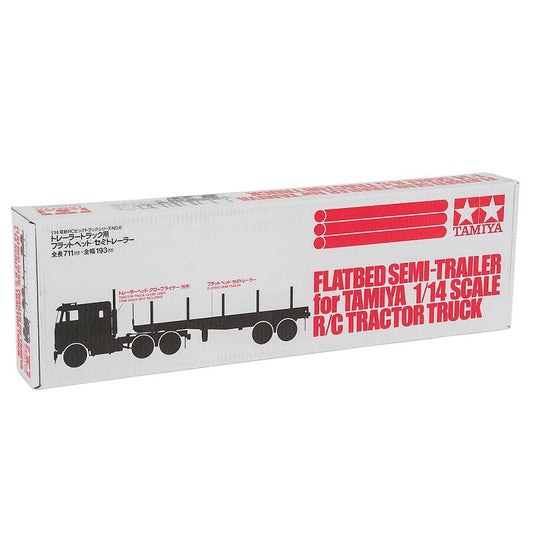 TAMIYA FLATBED SEMI TRAILER Kit 1:14 - 56306