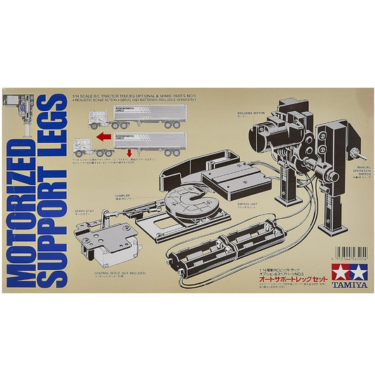 TAMIYA Motorised Support Legs Kit suit 1:14 Trailer - 56505