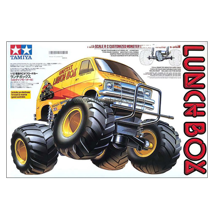 TAMIYA LUNCH BOX (2005) CW-01 Kit 1:12 - 58347