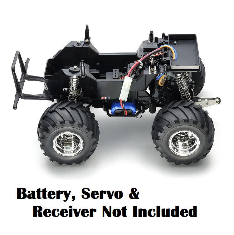 TAMIYA MIDNIGHT PUMPKIN Metallic CW-01 Kit 1:12 chassis detail - 58365