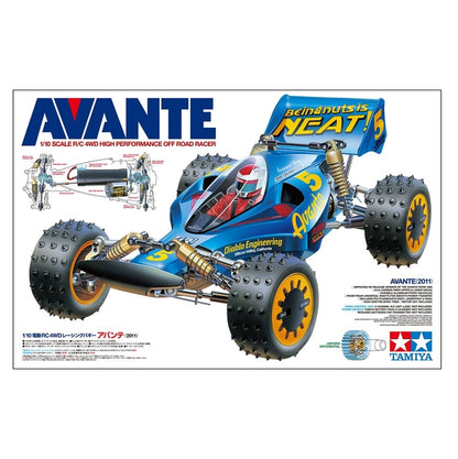 TAMIYA AVANTE (2011) Kit 1:10 - 58489