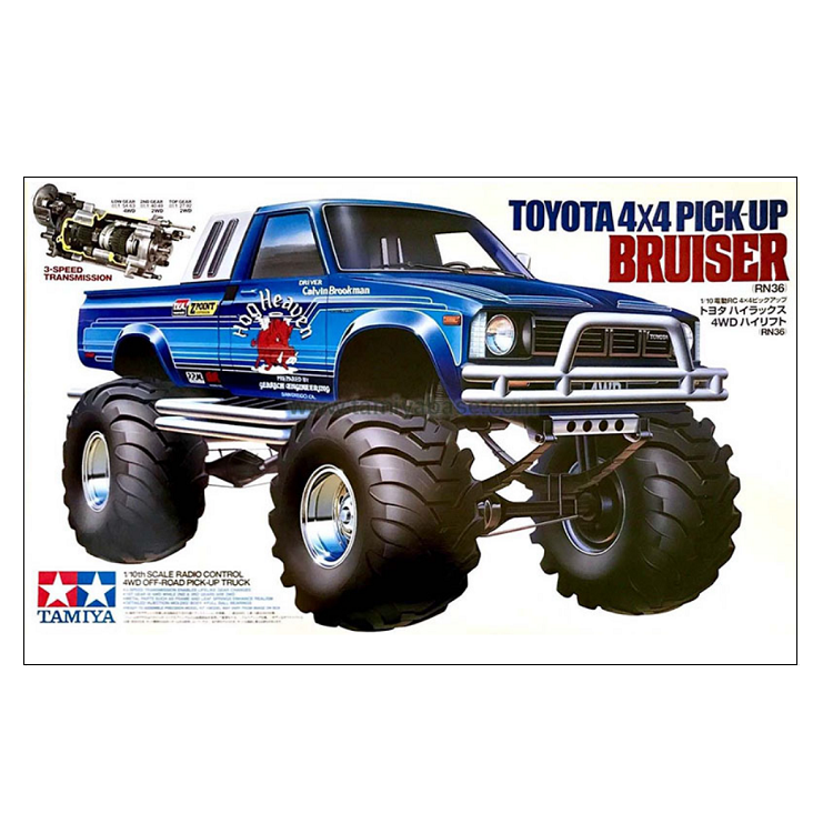 Tamiya Toyota 4x4 Pickup Bruiser RN36 Kit (58519) | Les Soldes Arrivent Le 7 Janvier 2026 - Foto 11