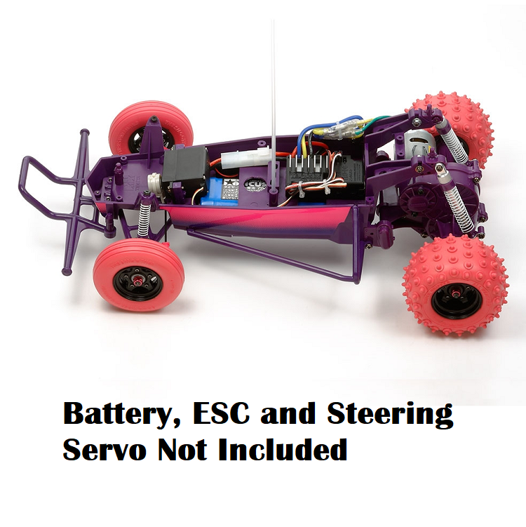 TAMIYA THE HORNET by Jun Watanabe Kit 1:10 chassis detail - 58527