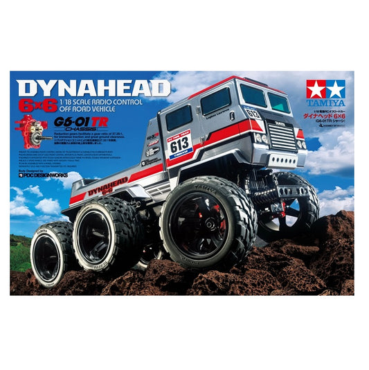 TAMIYA DYNAHEAD 6X6 CRAWLER G6-01TR Kit 1:18 - 58660