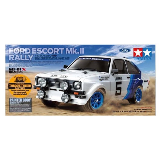 TAMIYA FORD ESCORT Mk.II RALLY MF-01X NO ESC Kit 1:10 - 58687A