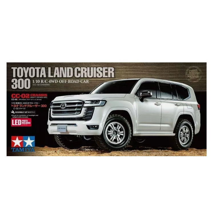 TAMIYA Toyota Land Cruiser 300 CC-02 NO ESC Kit 1:10 - 58688