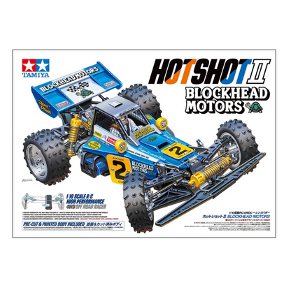 TAMIYA HOTSHOT II Blockhead Motors Livery NO ESC Kit 1:10 - 58710A