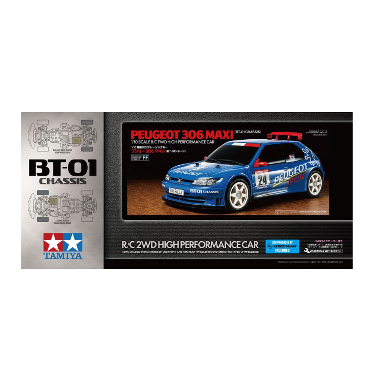 TAMIYA Peugeot 306 Maxi BT-01 Kit 1:10 - 58746