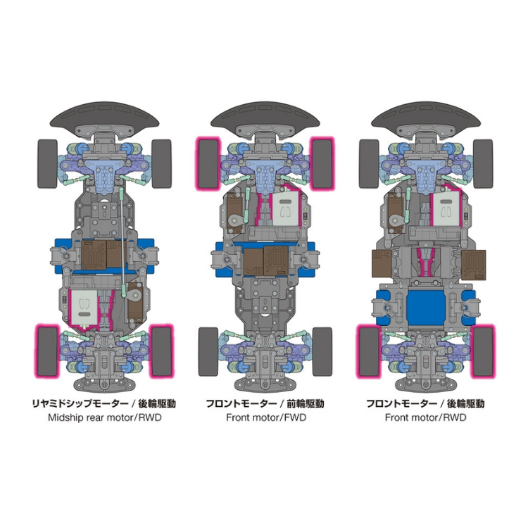 TAMIYA Peugeot 306 Maxi BT-01 Kit 1:10 - 58746